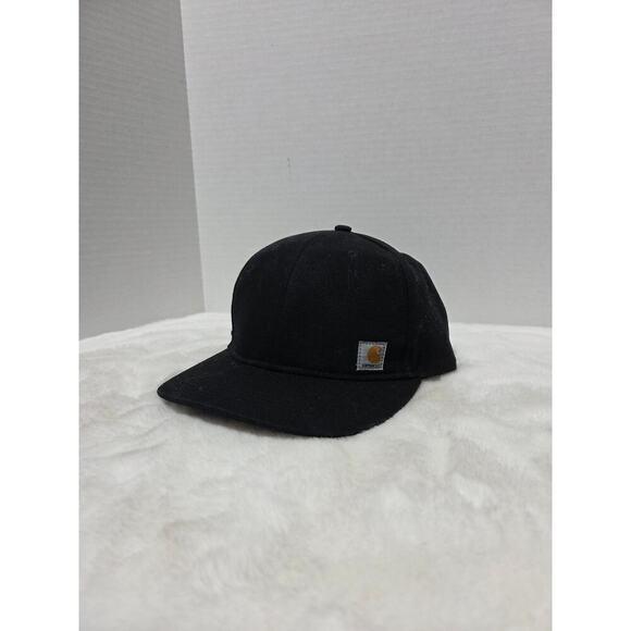 Carhartt Other - Carhartt Hat Cap Snapback Adjustable Black Firm Duck Mens Work